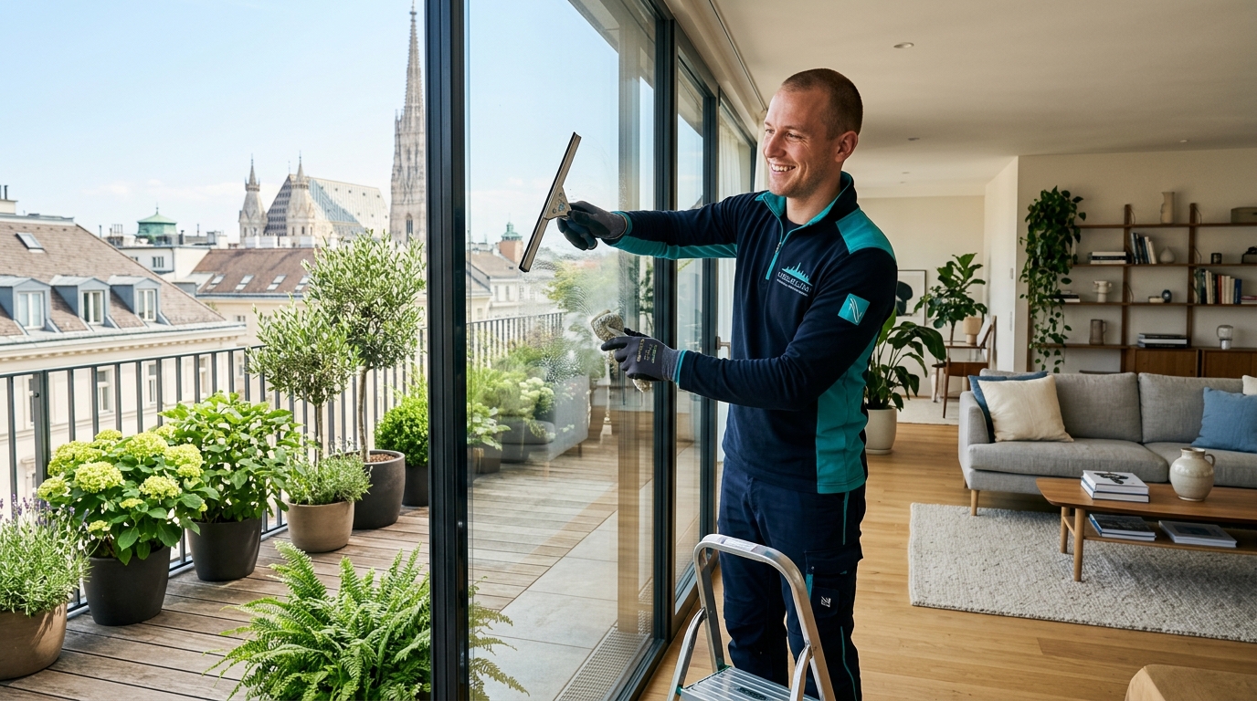 Professionelle Fensterreinigung für Wiener Privatkunden